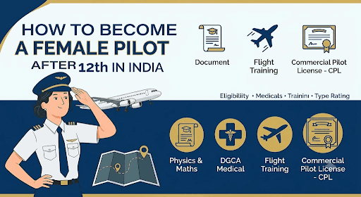 How to Become a Female Pilot After 12th in India (2027)