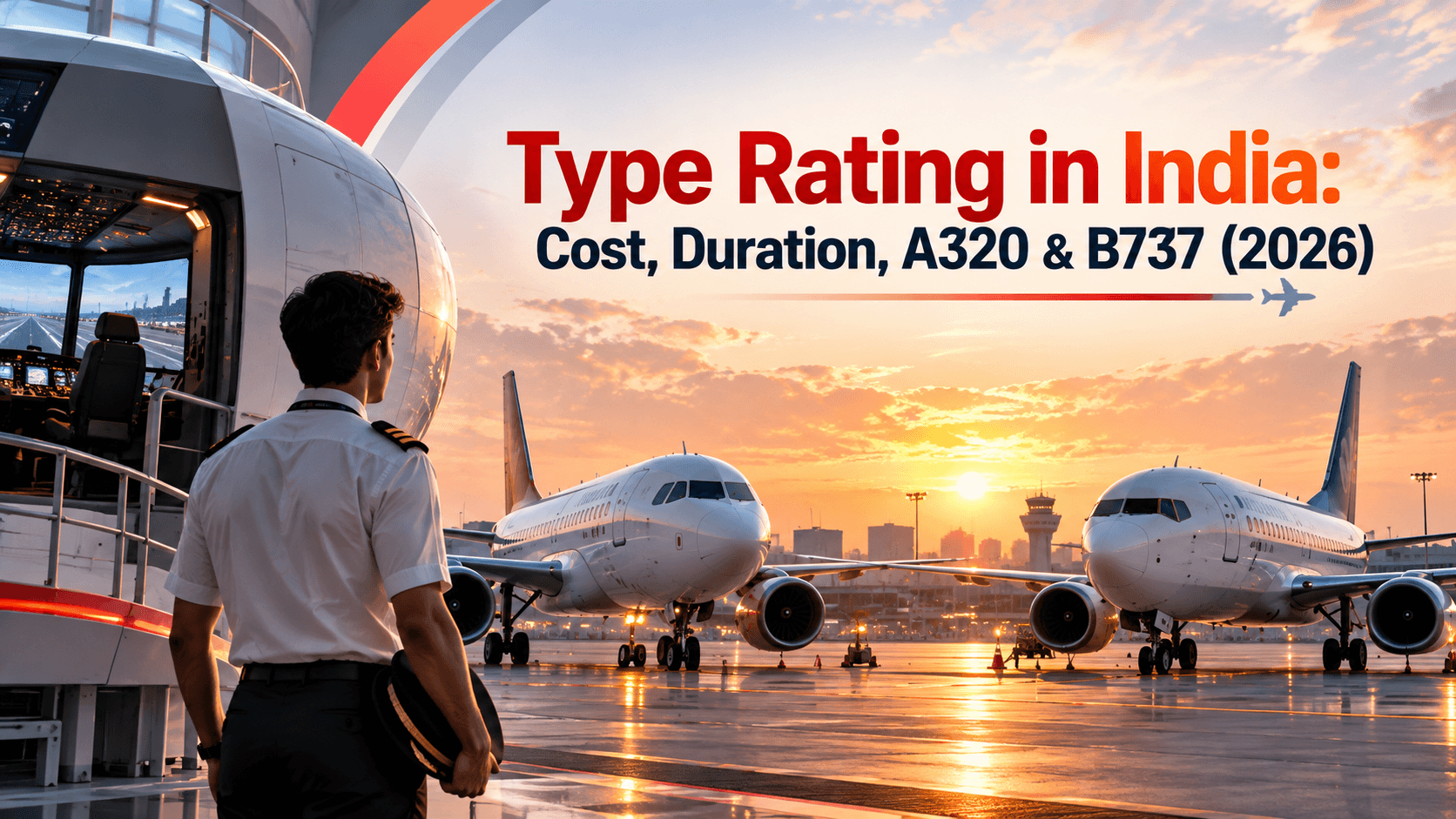 Type Rating in India: Cost, Duration, A320 & B737 (2026)